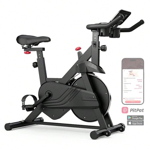 Green magnetic exercise bike - green,